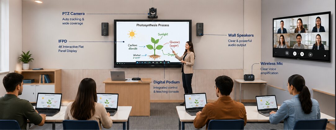 Hybrid Class Rooms